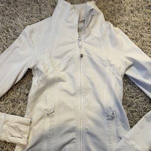 Lululemon White Define Jacket